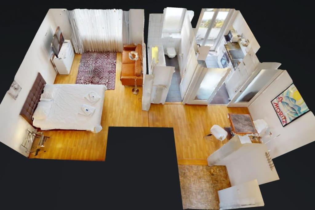 Very Spacious Studio In City Center - Parkview 4 Цюрих Экстерьер фото